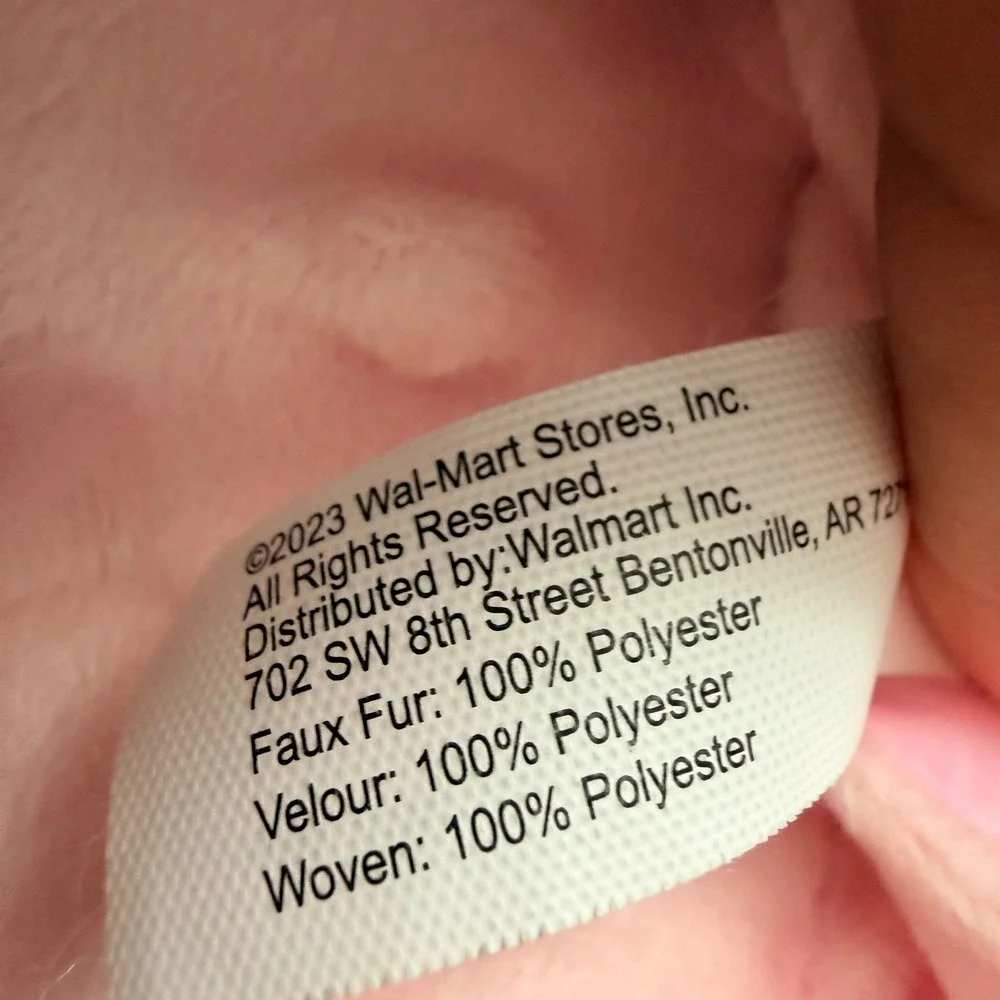 My First‎ Easter Bunny Lovey Baby Security Blanket Pink Plush Bunny Walmart